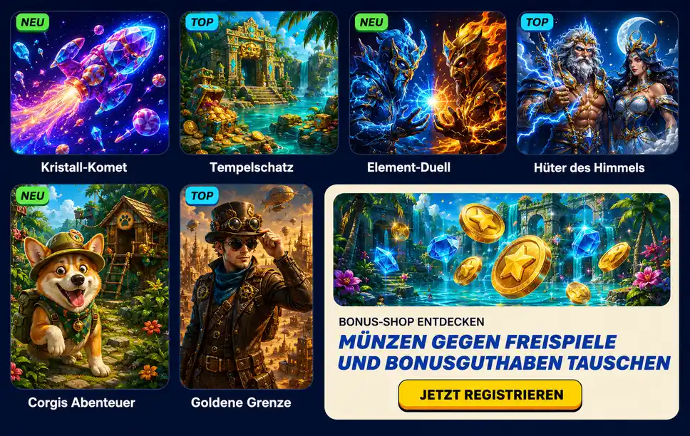 Wonaco Casino Bonusbereich